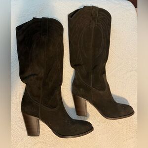 Suede Frye Boots